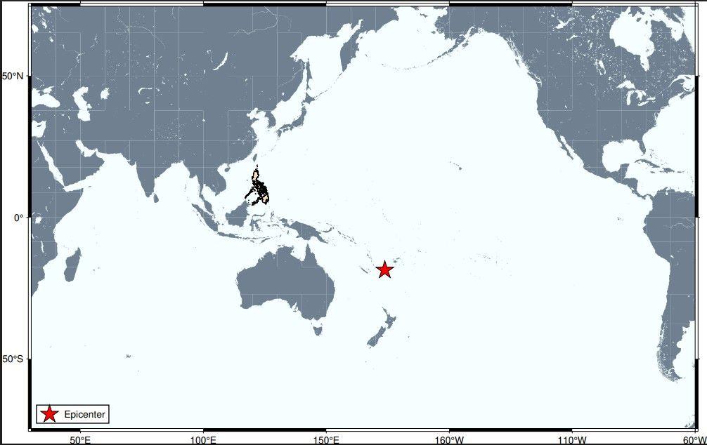 No tsunami threat to PH after Vanuatu earthquake