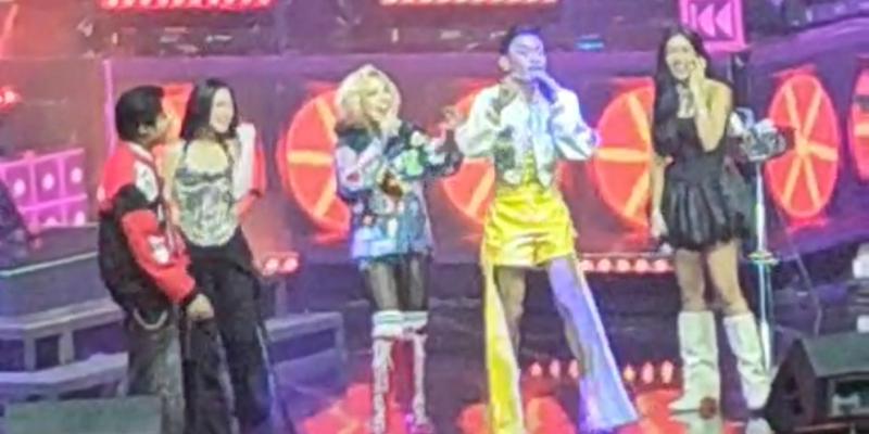 Pamilya De Guzman reunites at Klarisse De Guzman's concert