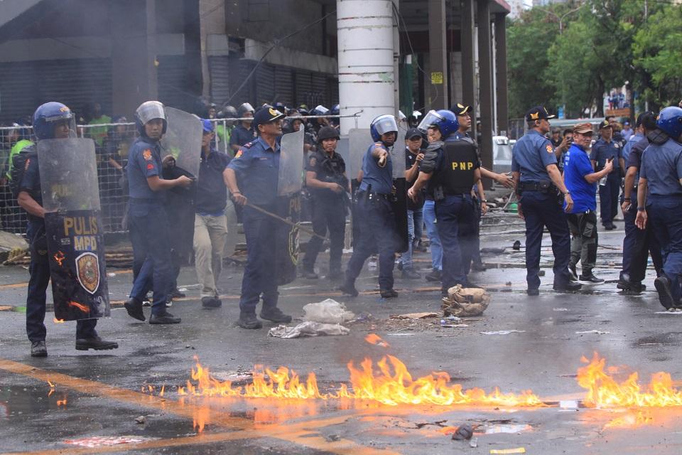 Manila Police denies PWD nabbed during Sept. 21 rally was maltreated