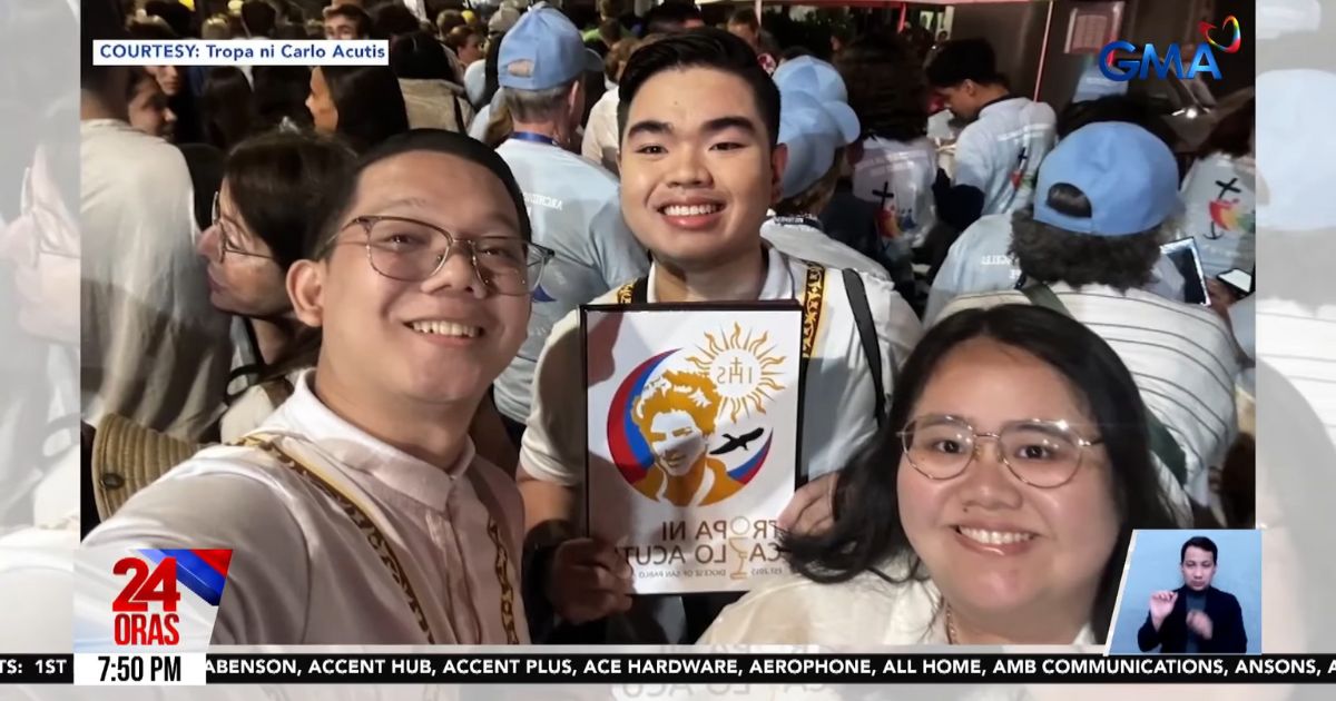Filipino devotees witness Saint Carlo Acutis' canonization in Vatican