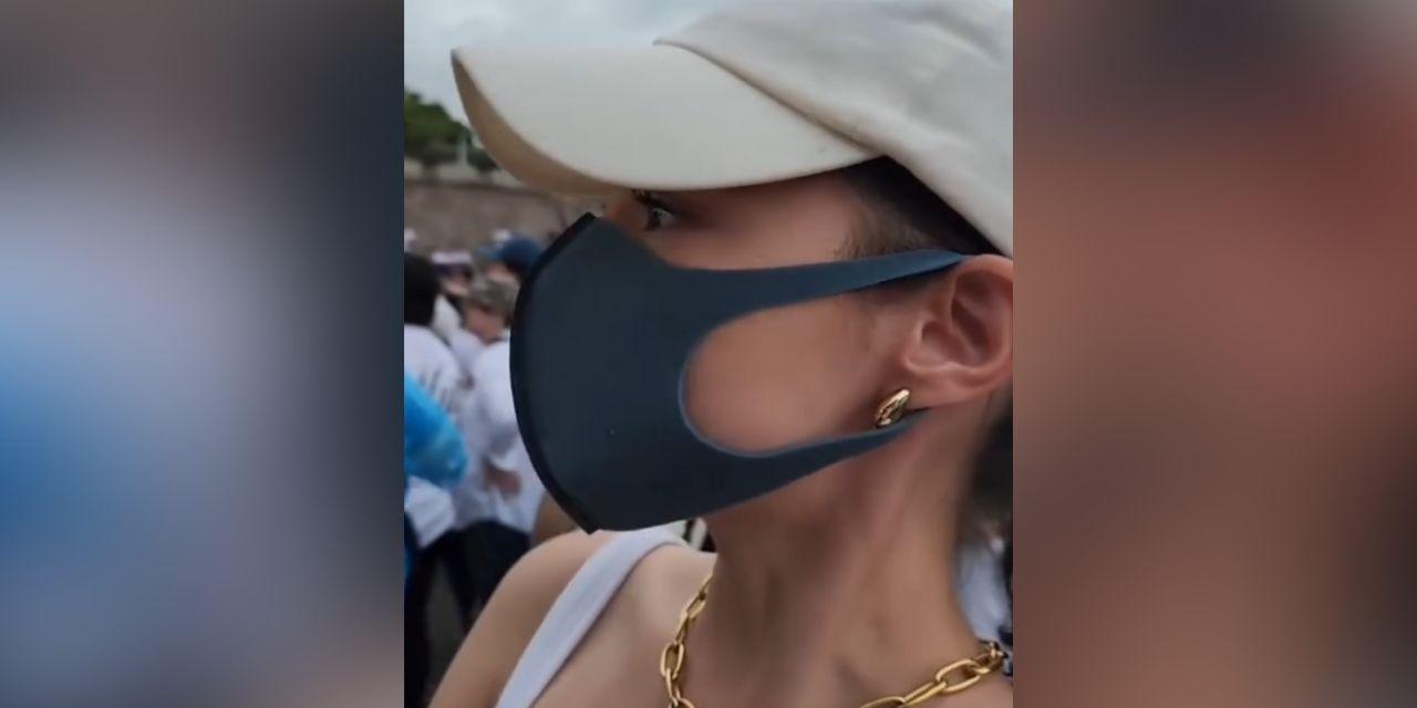 Rhian Ramos channels 'Sang'gre' character Mitena at September 21 rally