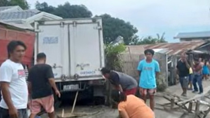 Senior citizen dies in truck accident in Davao City
