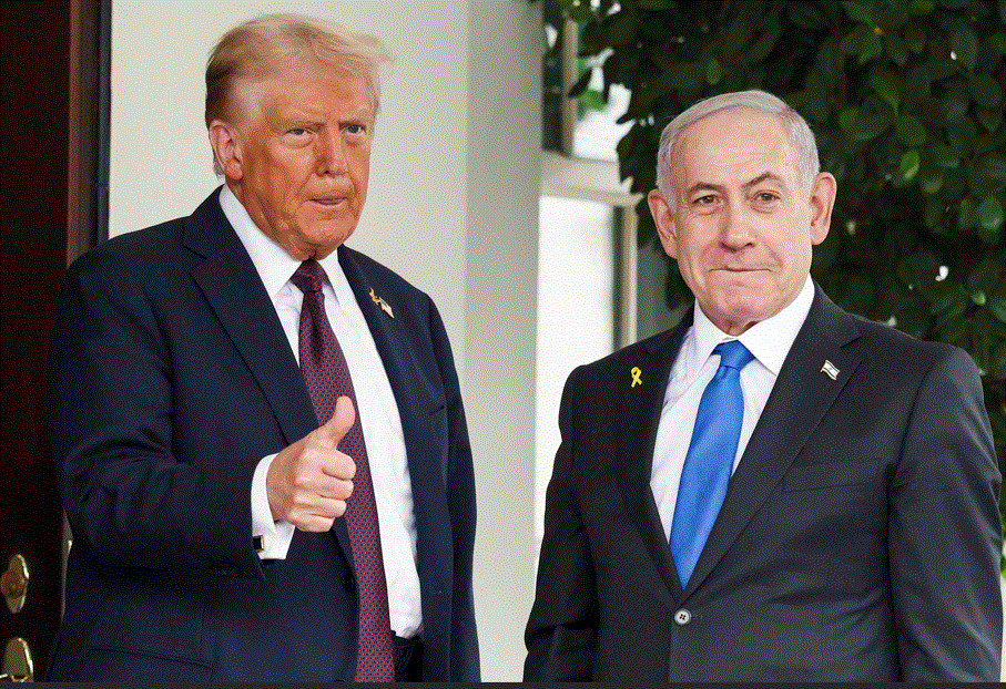 US President Donald Trump and Israeli Prime Minister Benjamin Netanyahu