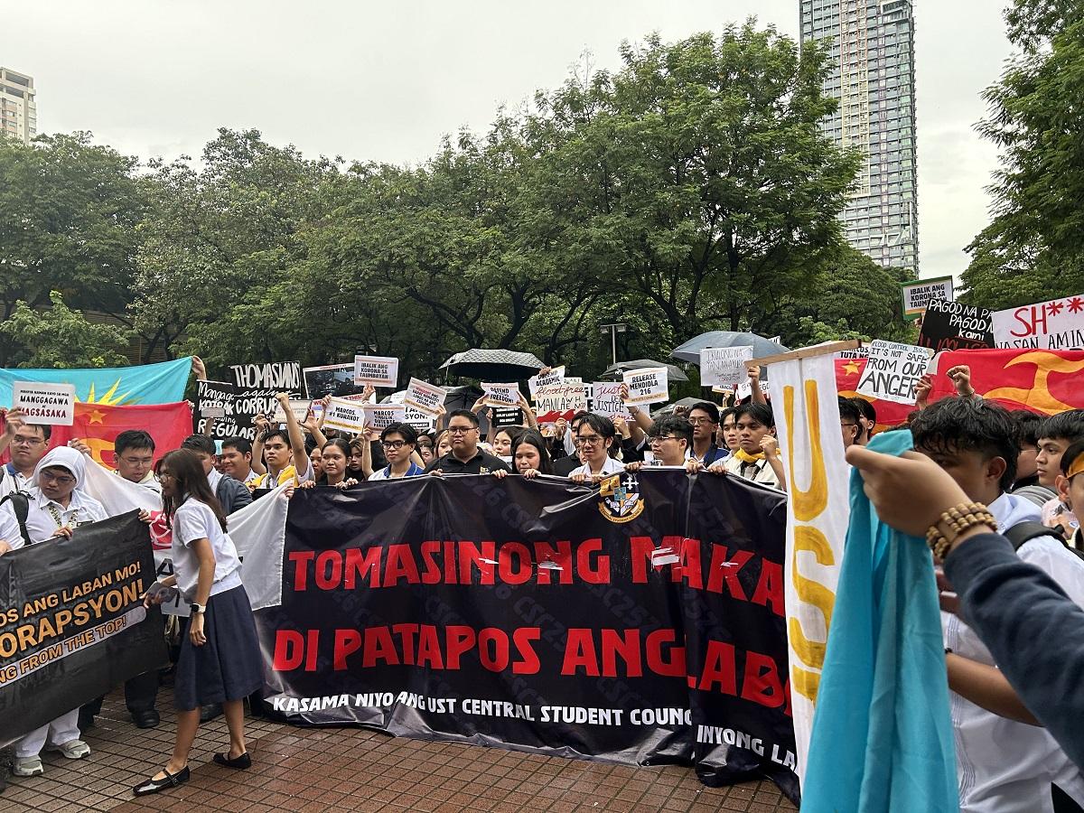 UST students walk out, demand accountability for flood control corruption
