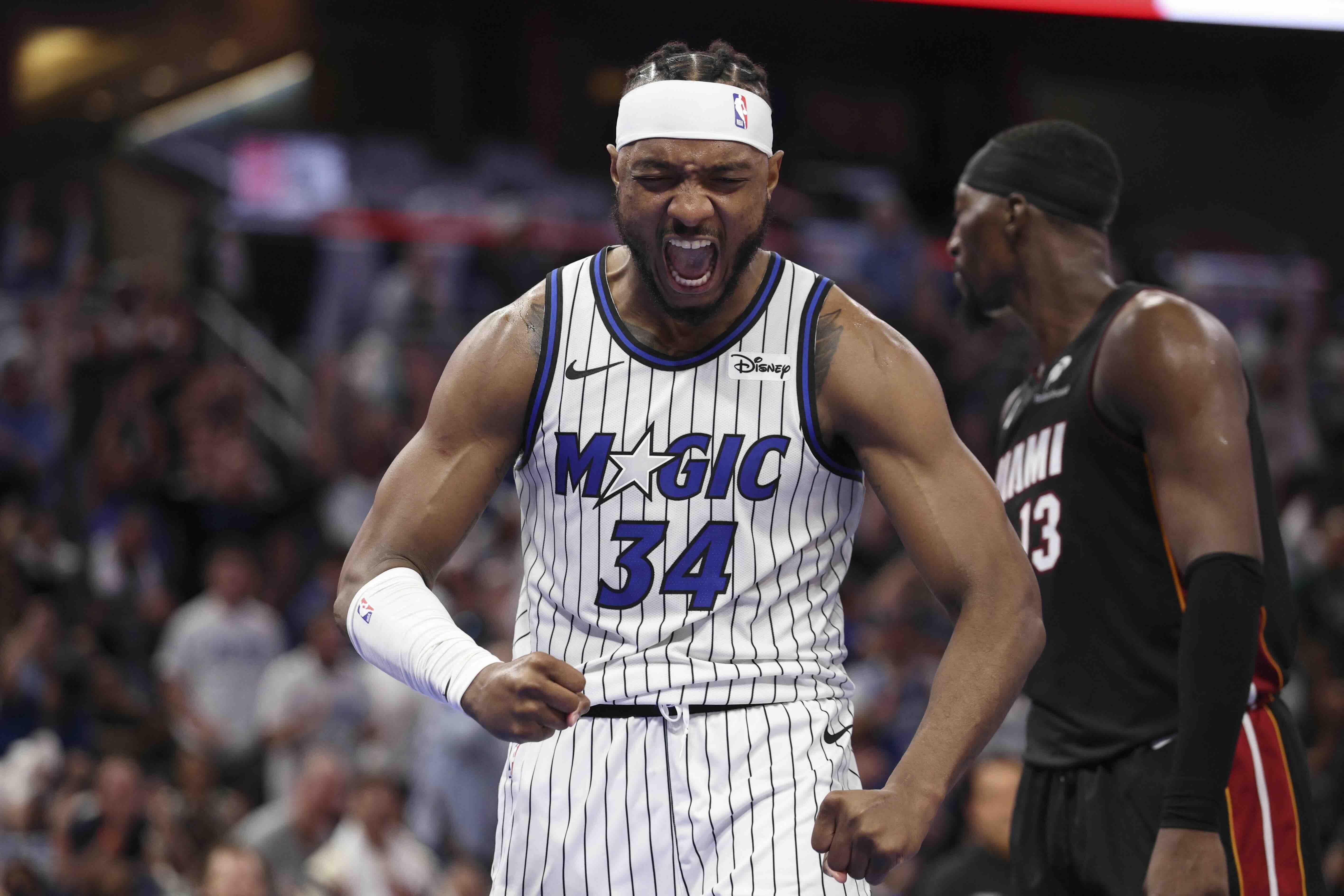 NBA: Magic ride last-minute heroics to opening win over Heat
