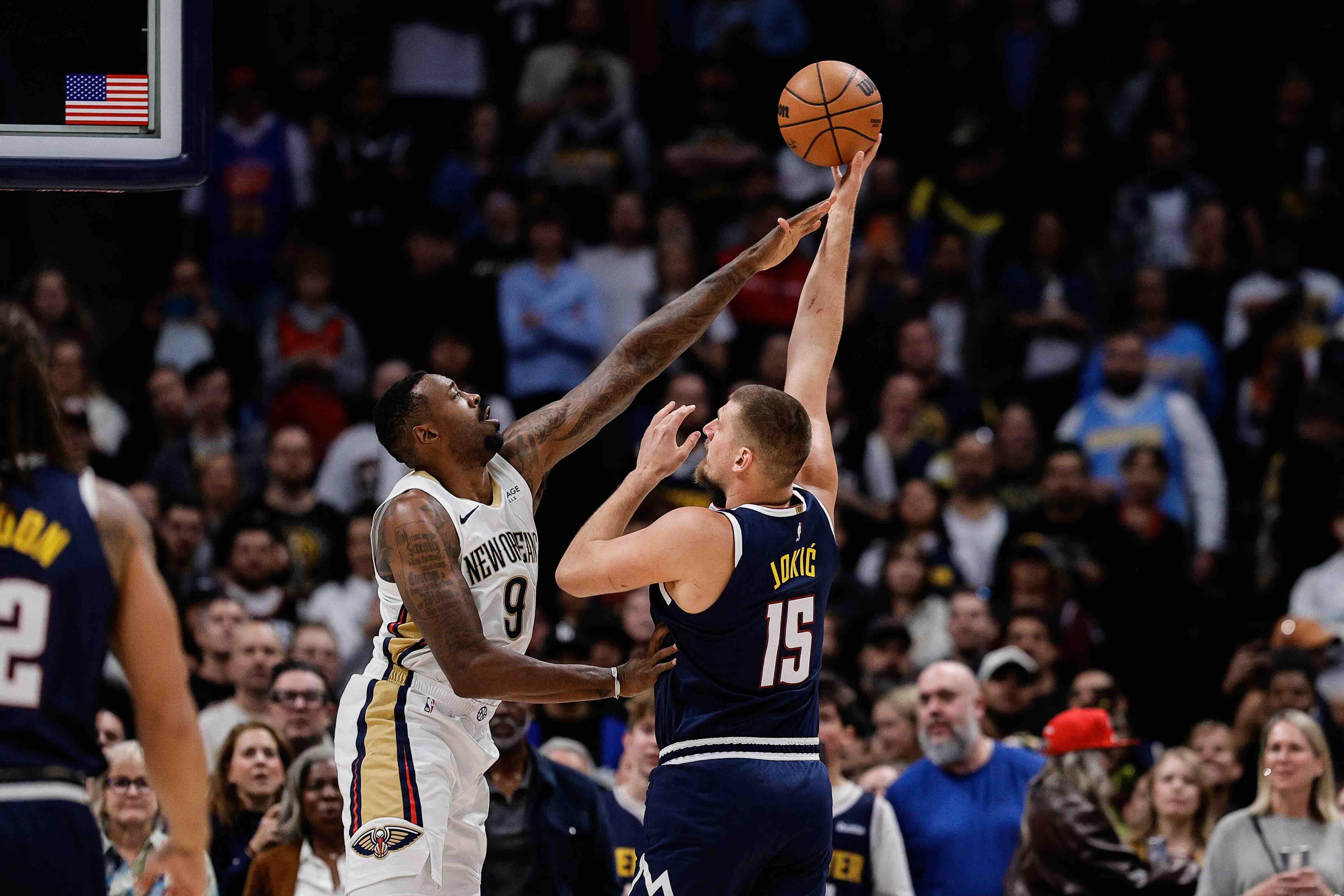 NBA: Nikola Jokic's 4th straight triple-double lifts Nuggets vs Pelicans