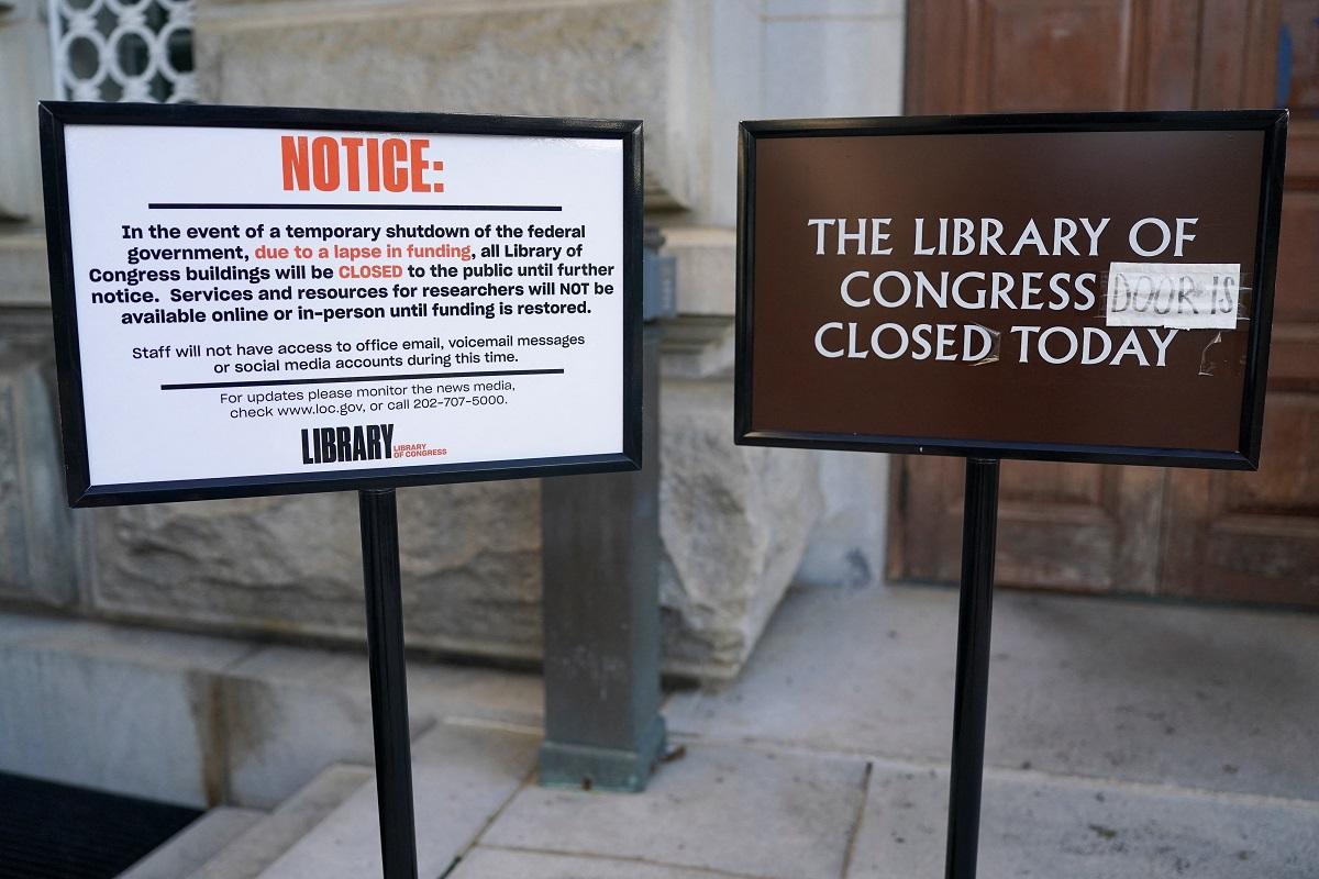 US government shutdown begins as partisan division rules Washington