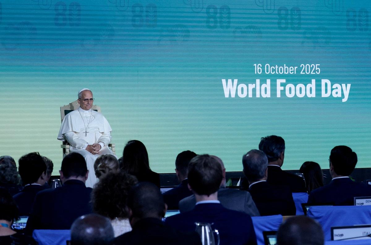 Pope Leo slams ‘collective failure’ of world hunger affecting millions