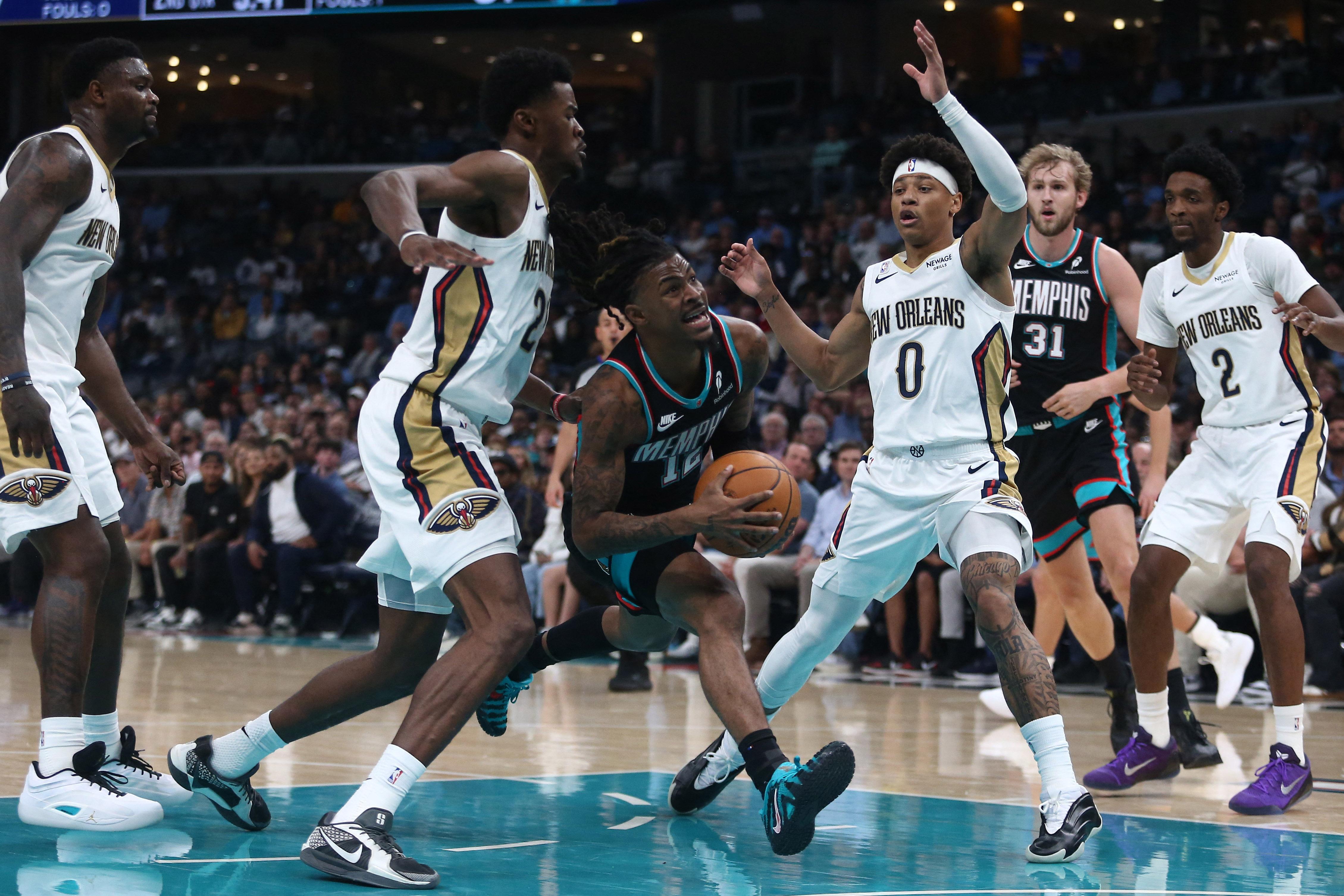 NBA: Ja Morant outduels Zion Williamson as Grizzlies down Pelicans