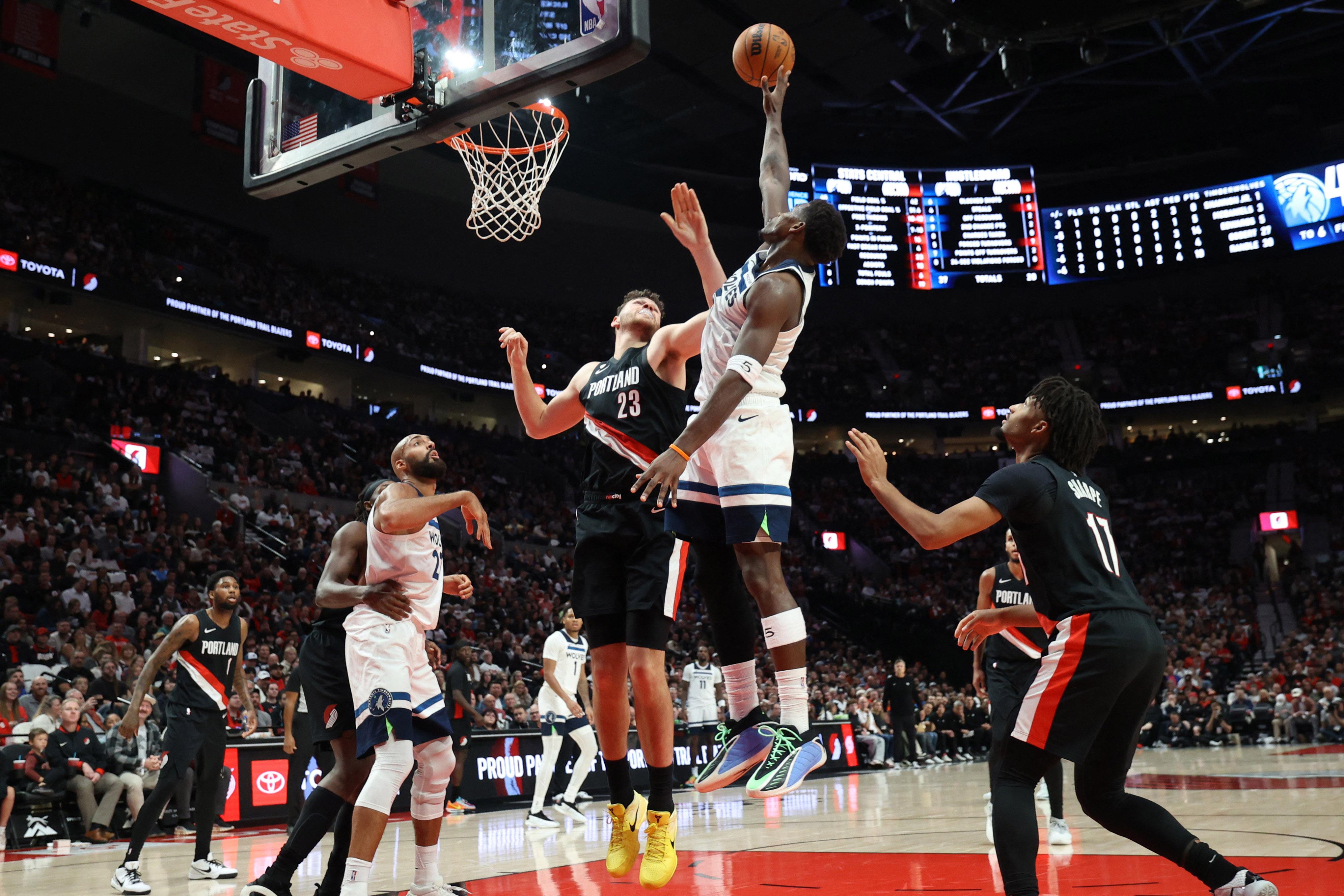 NBA: Anthony Edwards' 41 points power Timberwolves past Trail Blazers