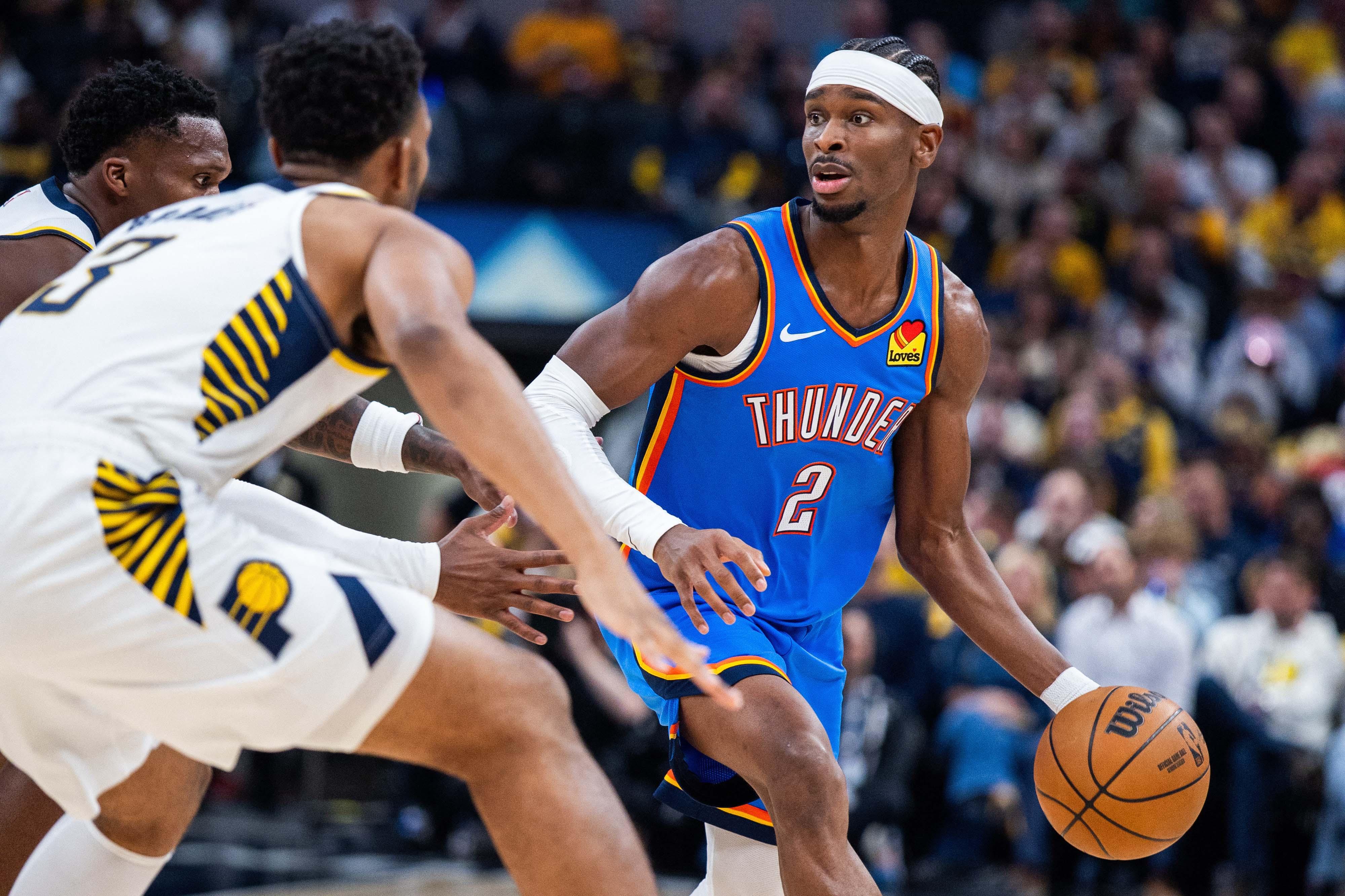 NBA results today: Thunder vs. Pacers, Warriors vs. Nuggets