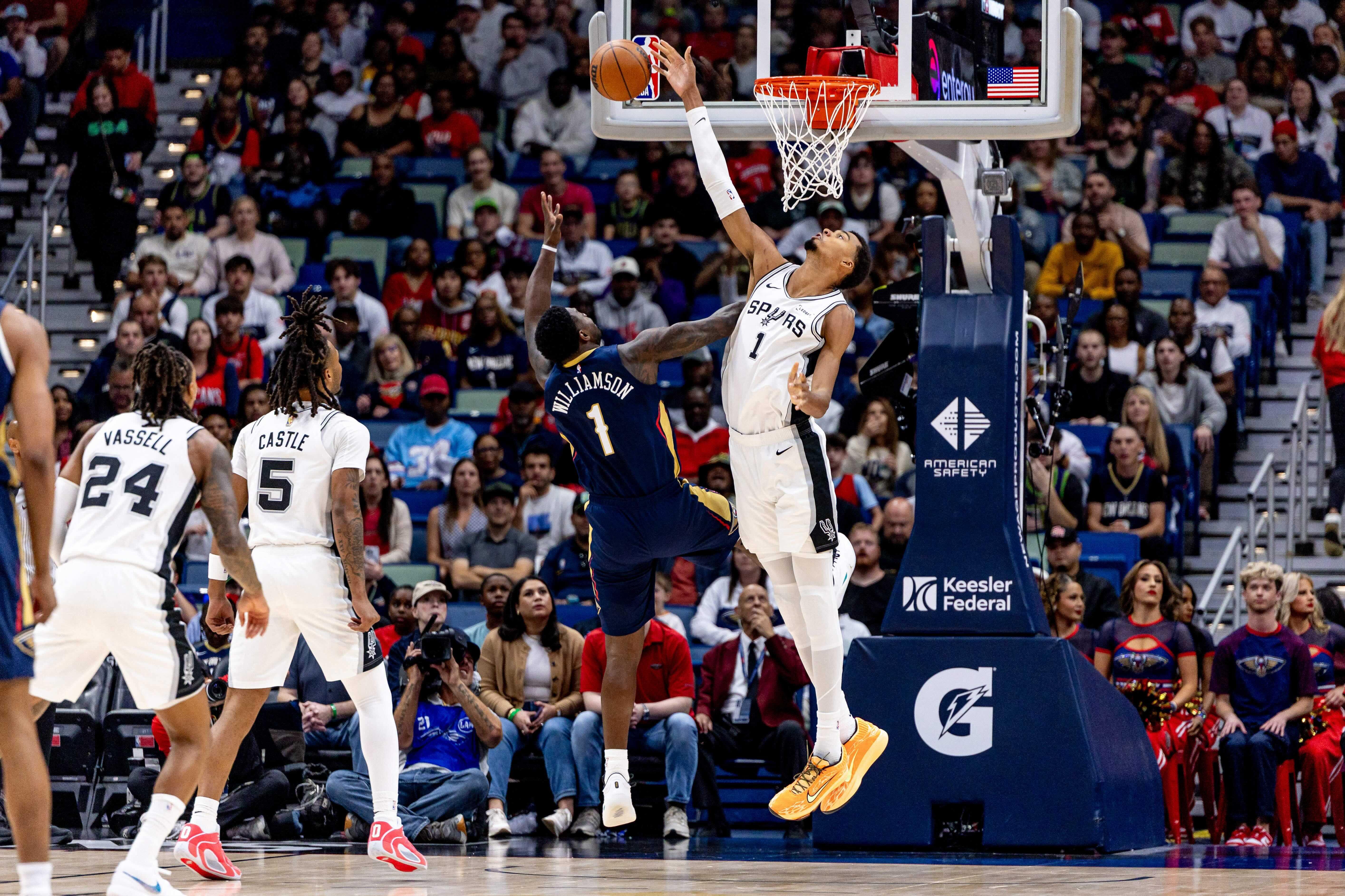 NBA: Victor Wembanyama's near triple-double leads Spurs over Pelicans in OT