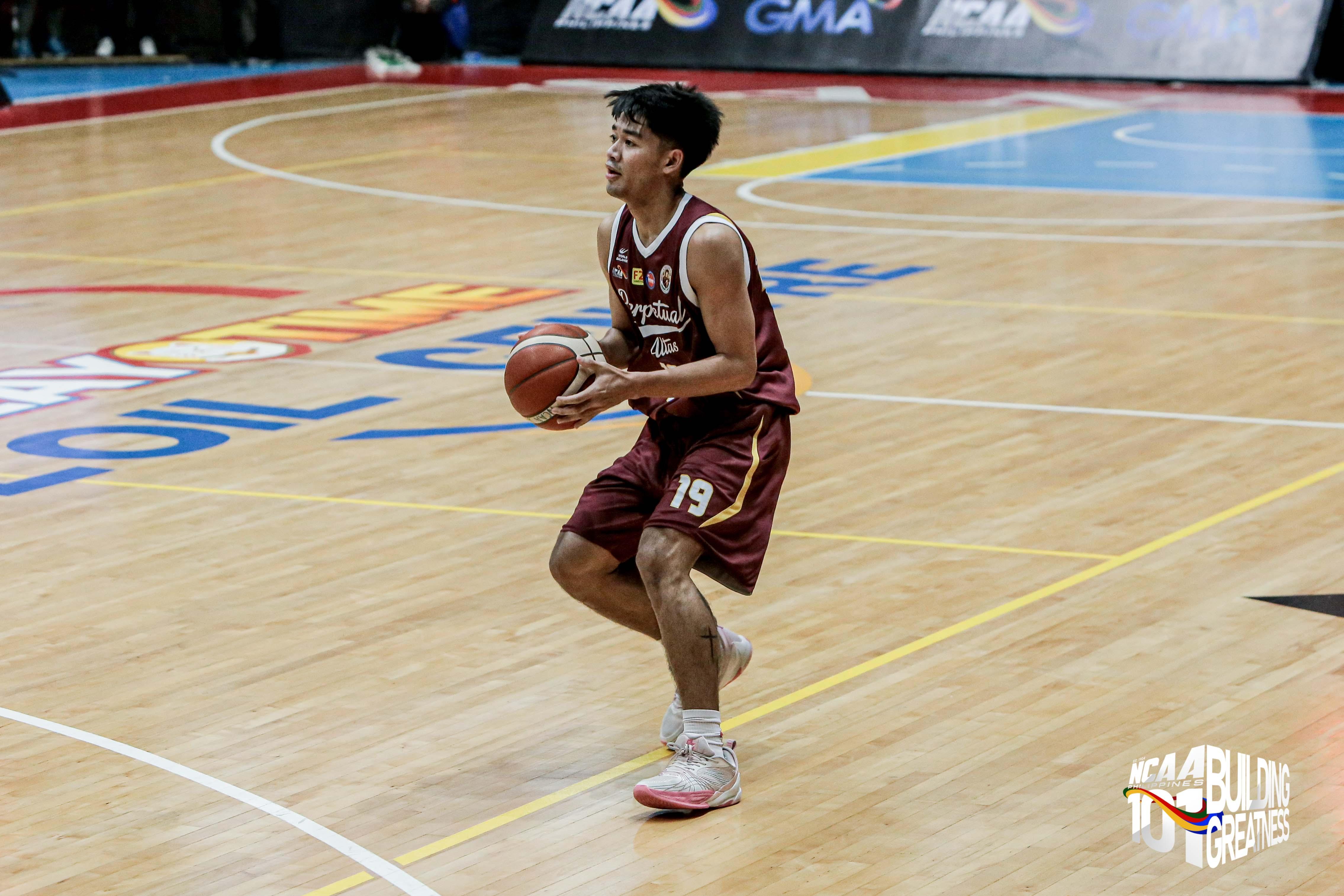 Perpetual's sophomore ace Mark Gojo Cruz welcomes shift to point guard role with open arms