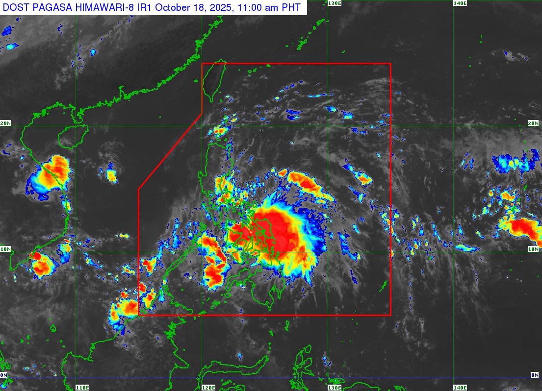 Ramil slightly intensifies, 8 areas under Signal No.2