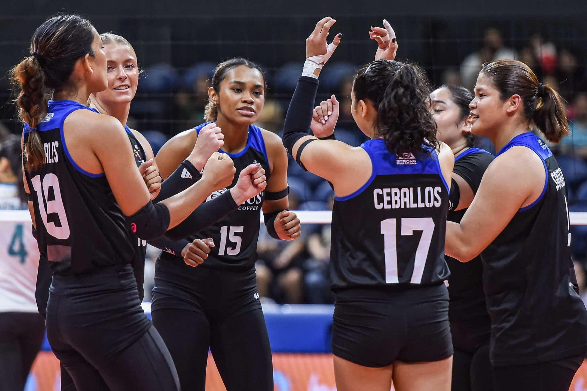 PVL: Zus Coffee Thunderbelles volleyball