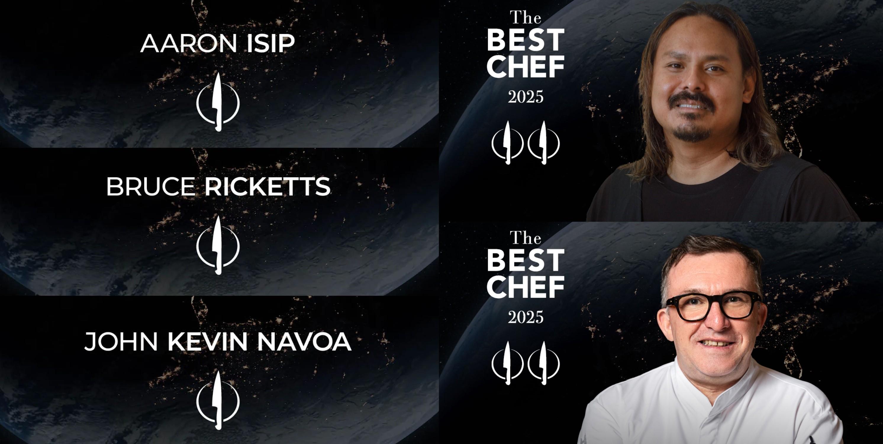 5 chefs from the Philippines earn recognition at The Best Chef Awards 2025