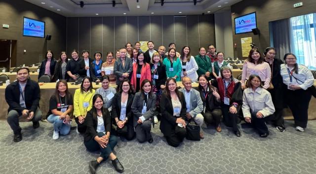 Members of the Filipino community in Italy attend one of the events for the 'Bagong Bayani ng Mundo: Serbisyo Caravan.' PIA GONZALEZ-ABUCAY 