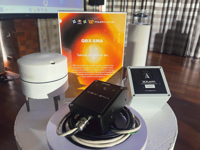 QBX-SMA gathers vibration data during earthquakes