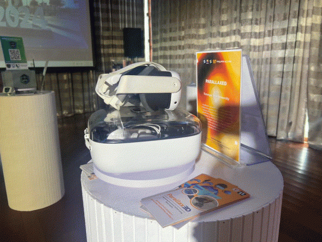 Parallax 3D is an engineering simulation system that uses mixed reality technology