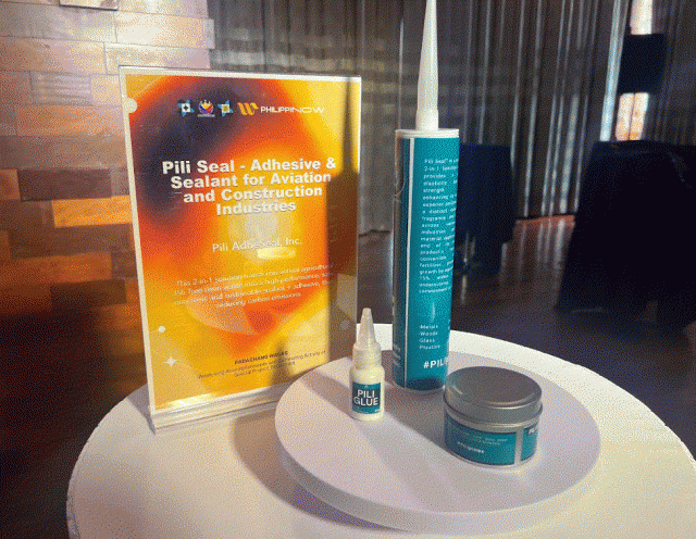 Pili Adheseal is a sealant with a non-toxic smell made of Pili Sap. The seal is strong enough to be used in aviation, and can even be converted into a fertilizer after use