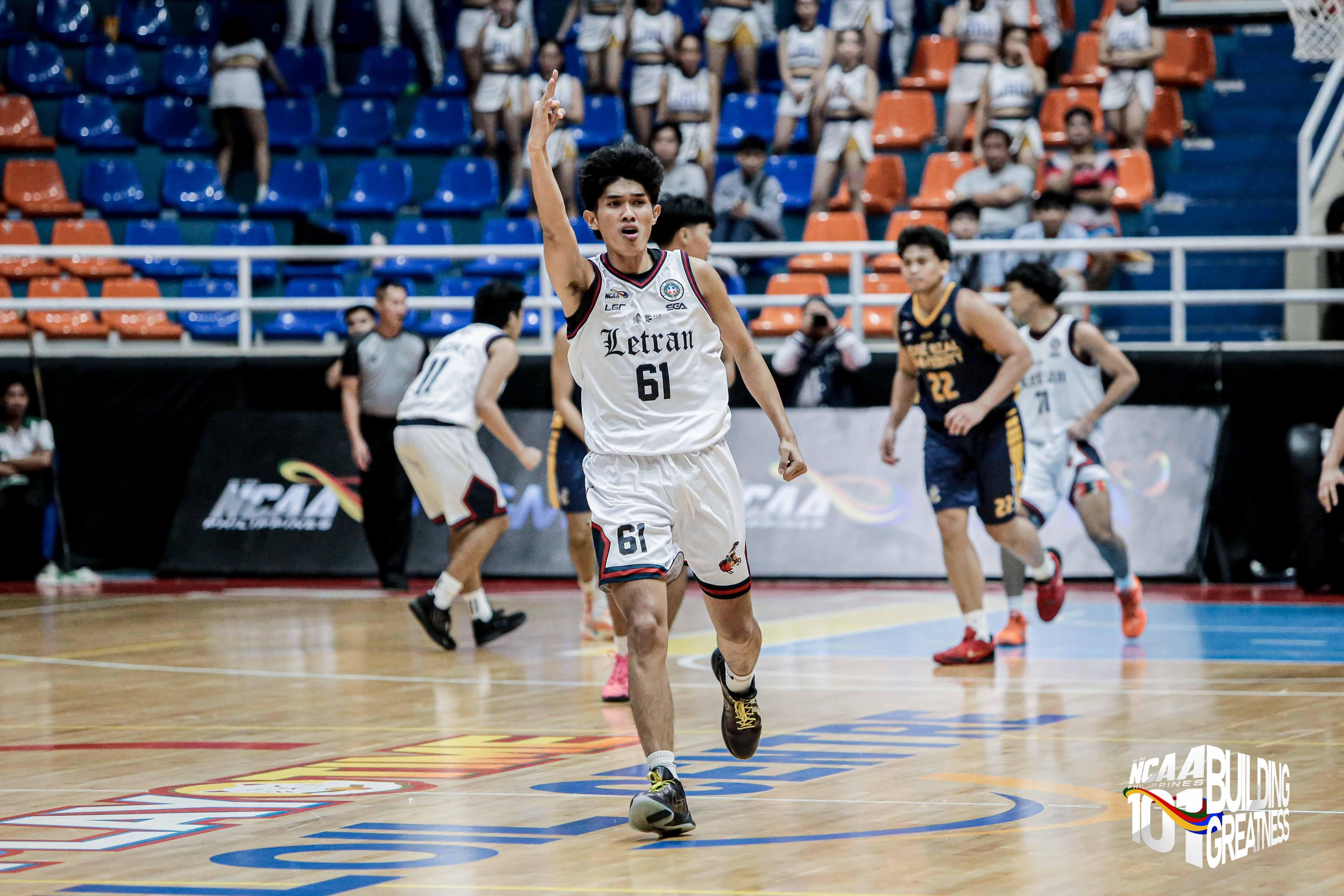 Letran takes down JRU in NCAA Season 101 juniors basketball