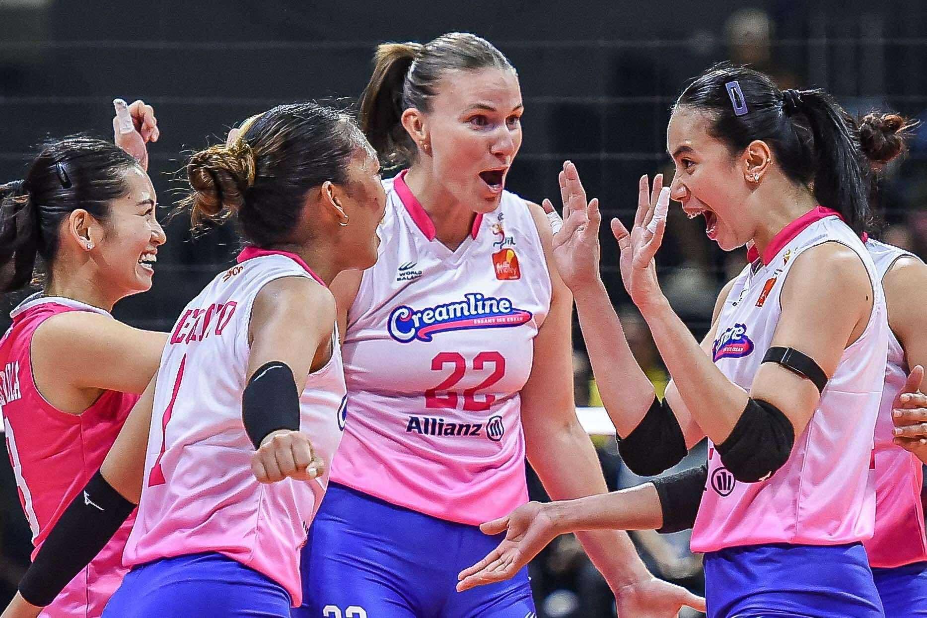 PVL: Creamline regains championship poise, routs Petro Gazz after stumble in opener