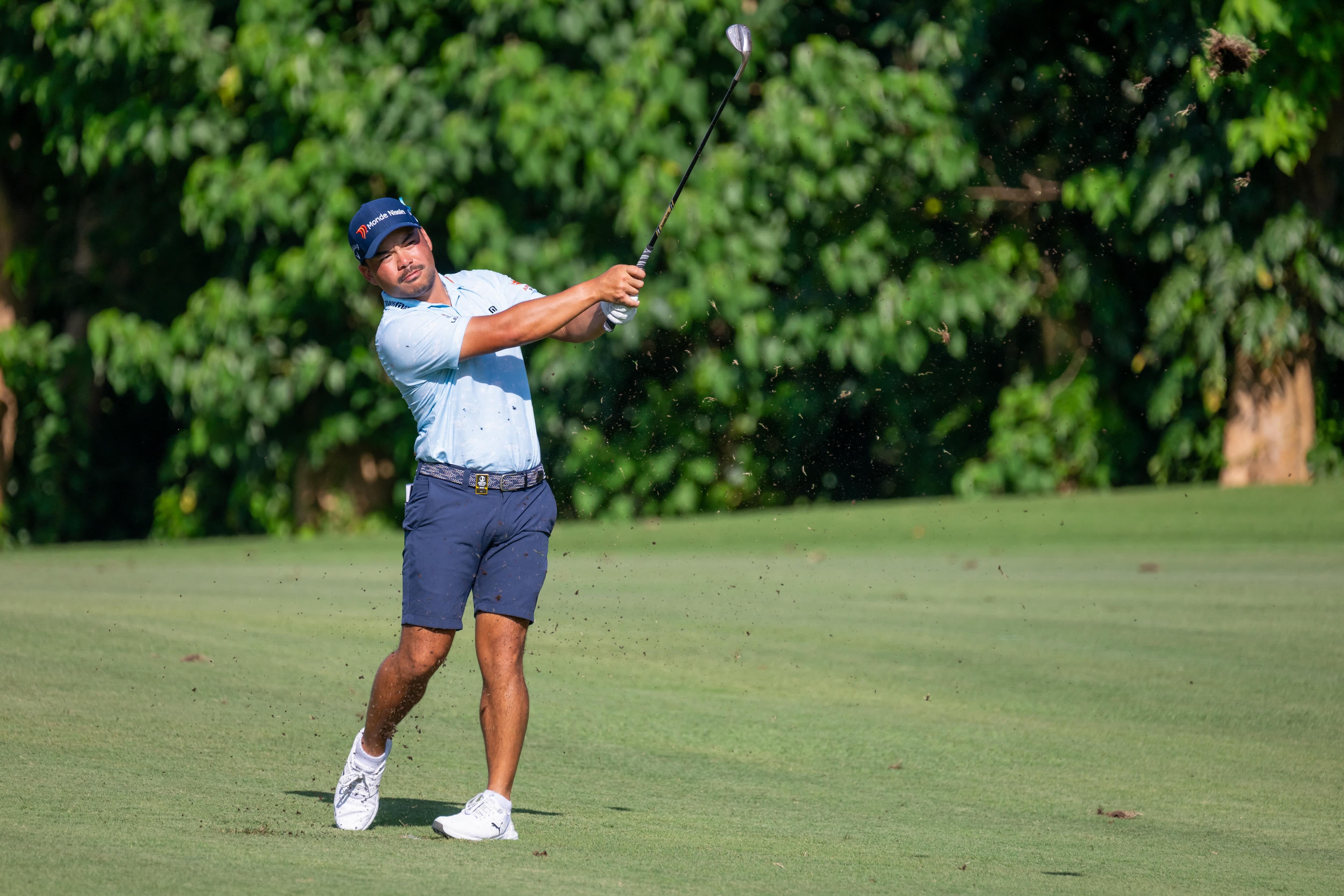 Hometown hero Miguel Tabuena shoots 65 to eye International Series Philippines glory