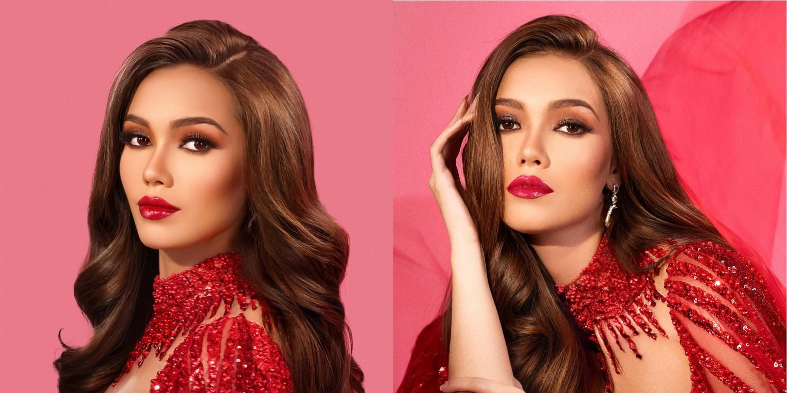 Annabelle McDonell stuns in fiery red for official Miss Globe 2025 glam shot