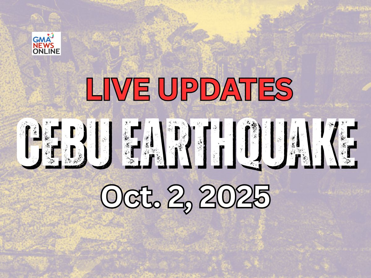 LIVE UPDATES: Cebu earthquake (Oct. 2, 2025)