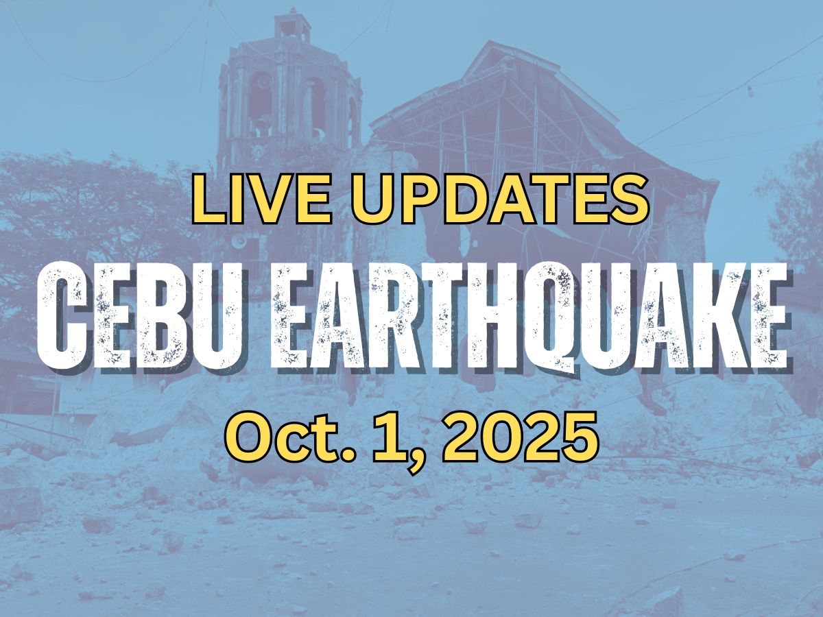 LIVE UPDATES: Cebu Earthquake (Oct. 1, 2025)