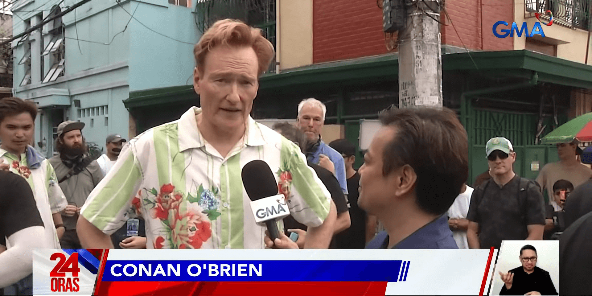 Conan O’Brien on Filipinos during his PH visit: ‘So gracious, so polite’