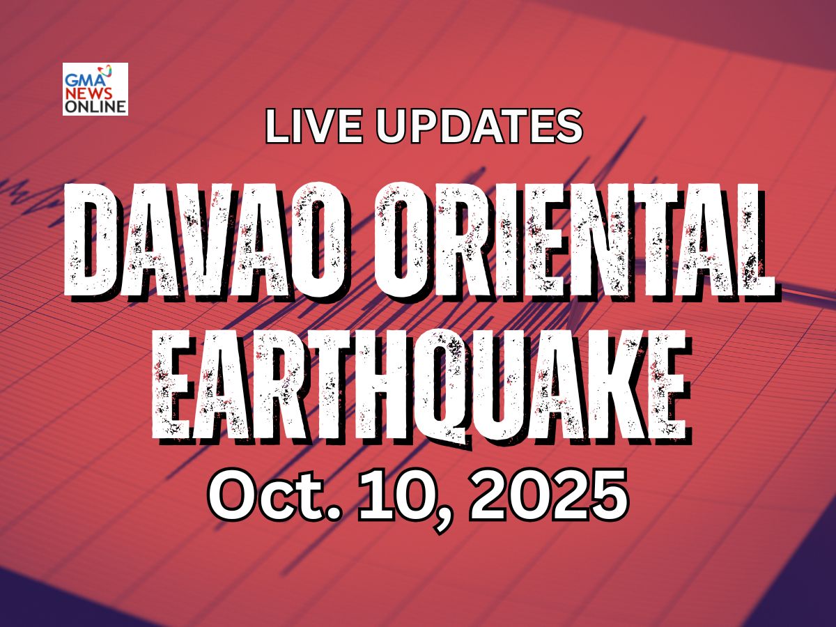 LIVE UPDATES: Davao Oriental earthquake (Oct. 10, 2025)