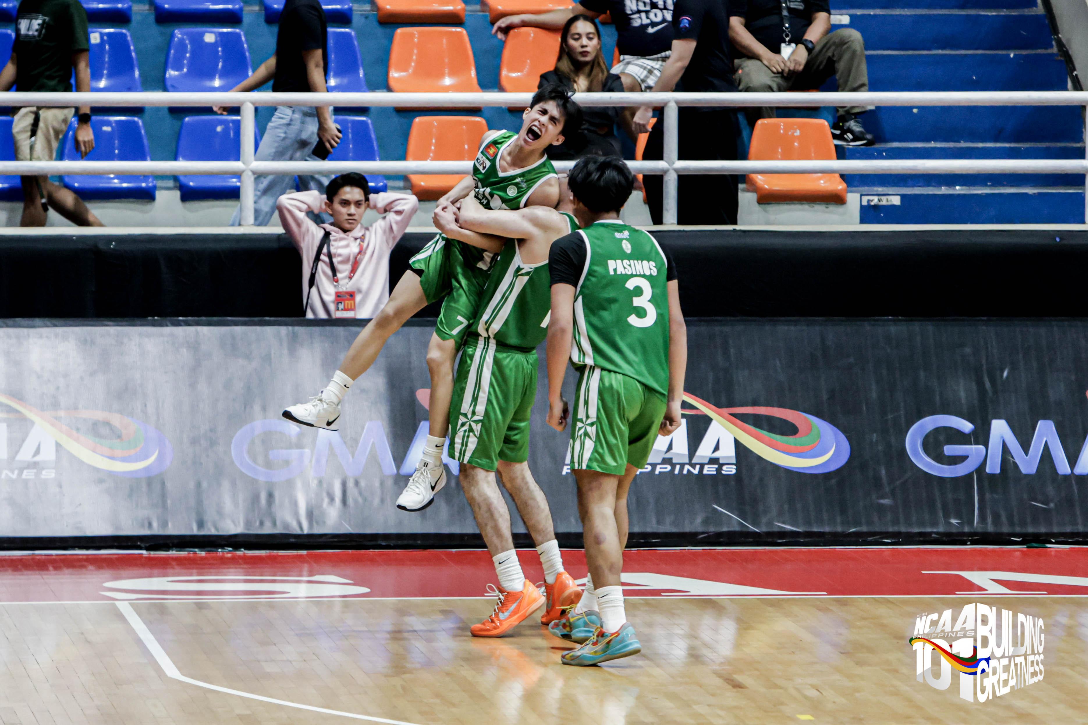 NCAA: Camillo Jugo buries game-winning basket as Benilde-LSGH escapes skidding San Sebastian