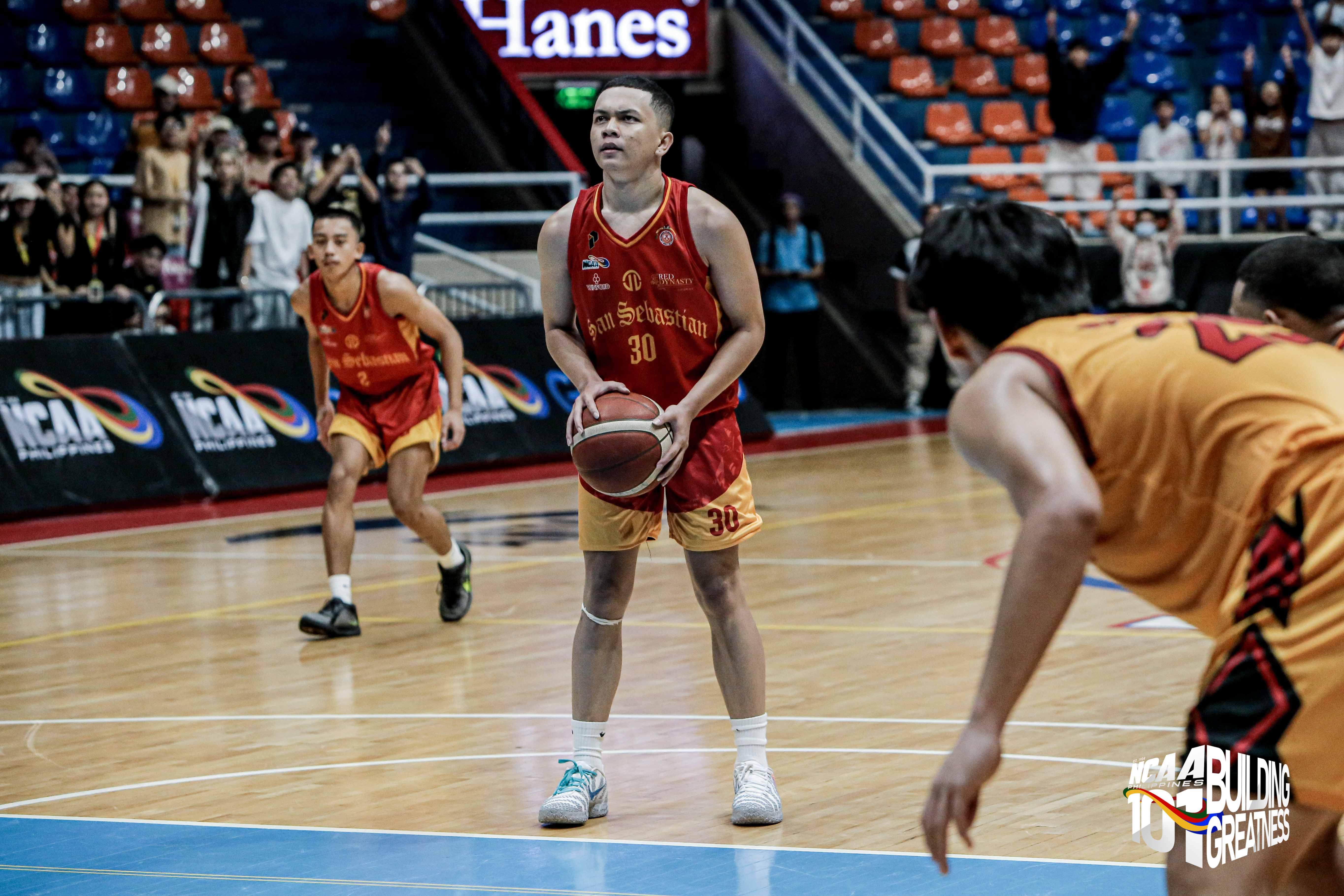Debuting Mark Esperanza lifts San Sebastian past Mapua for breakthrough win in NCAA Juniors