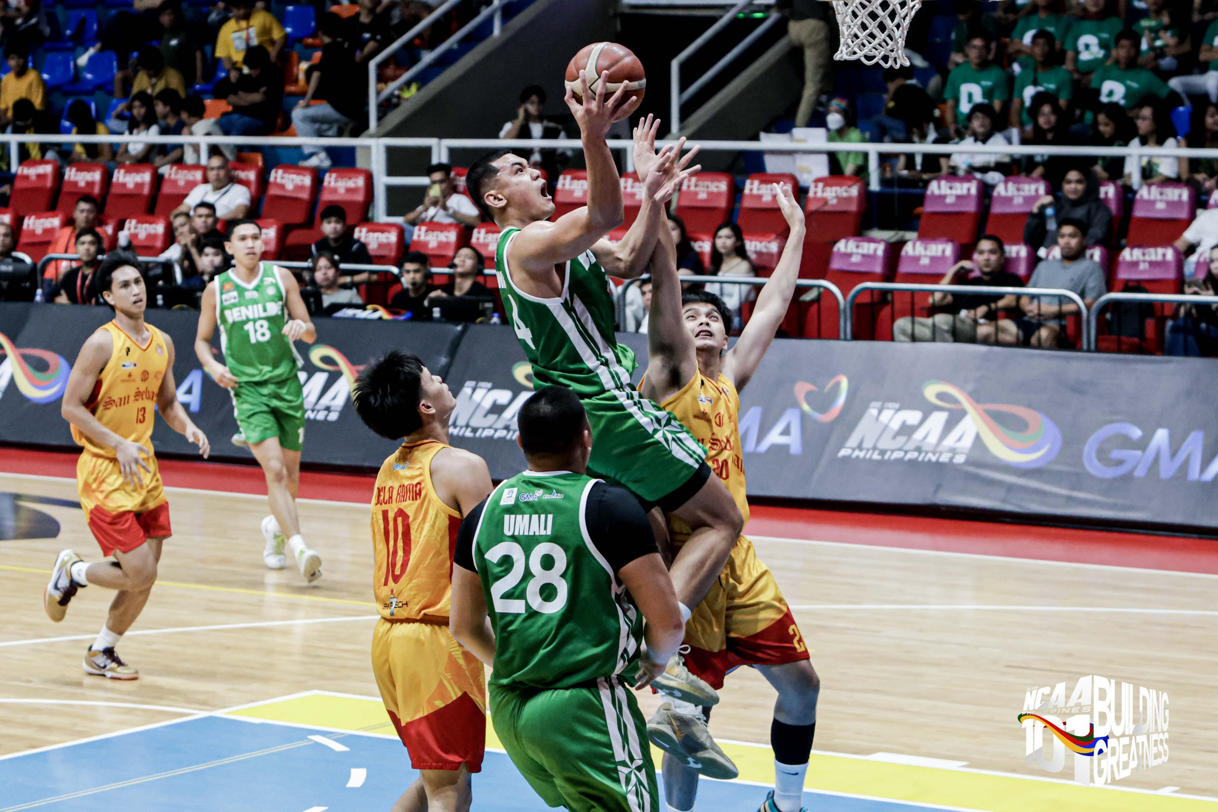 NCAA: Allen Liwag"s timely return sparks Benilde"s rout of San Sebastian