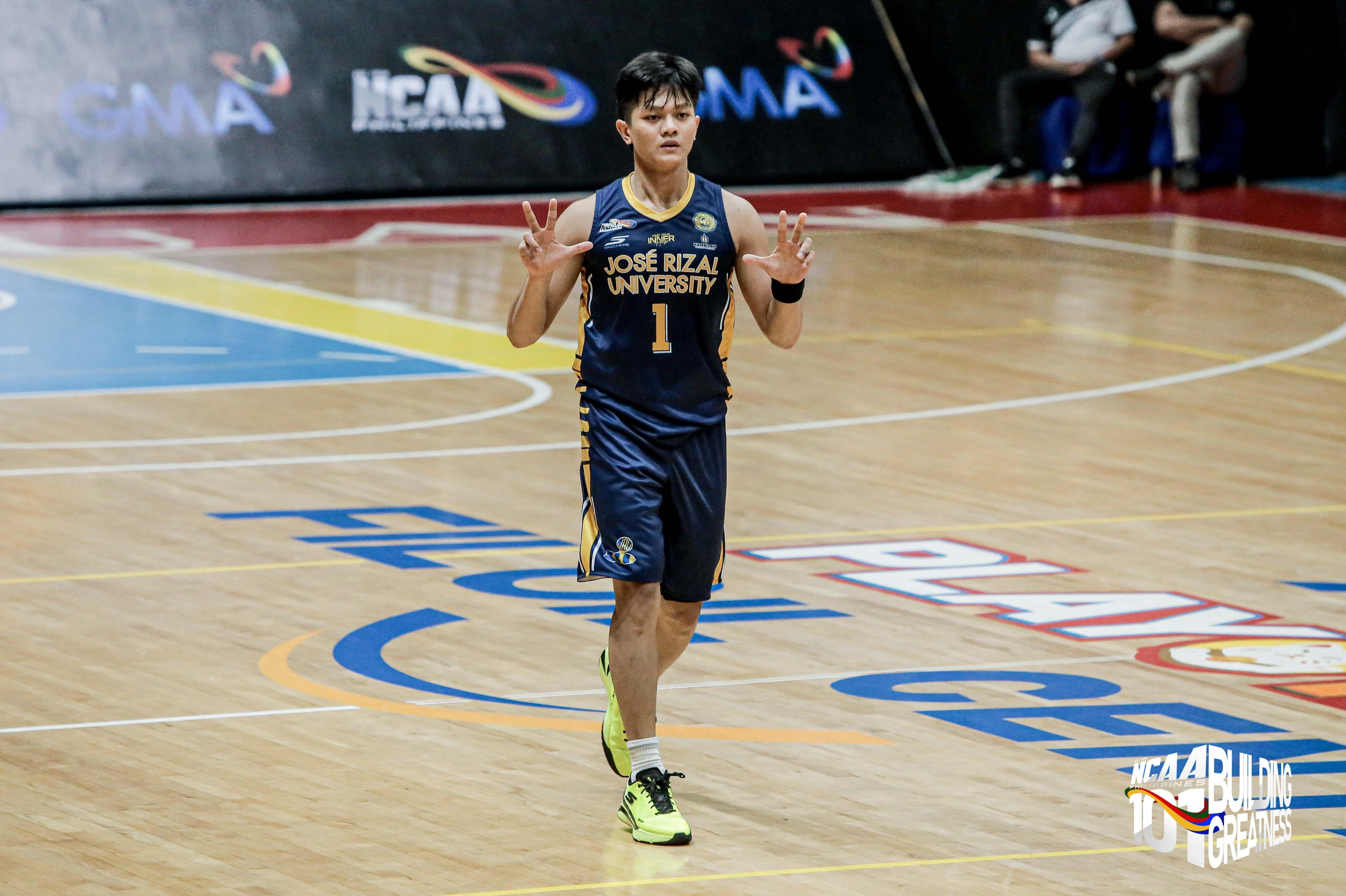 Sean Salvador drops career-high 22 as JRU dominates San Sebastian despite Argente absence