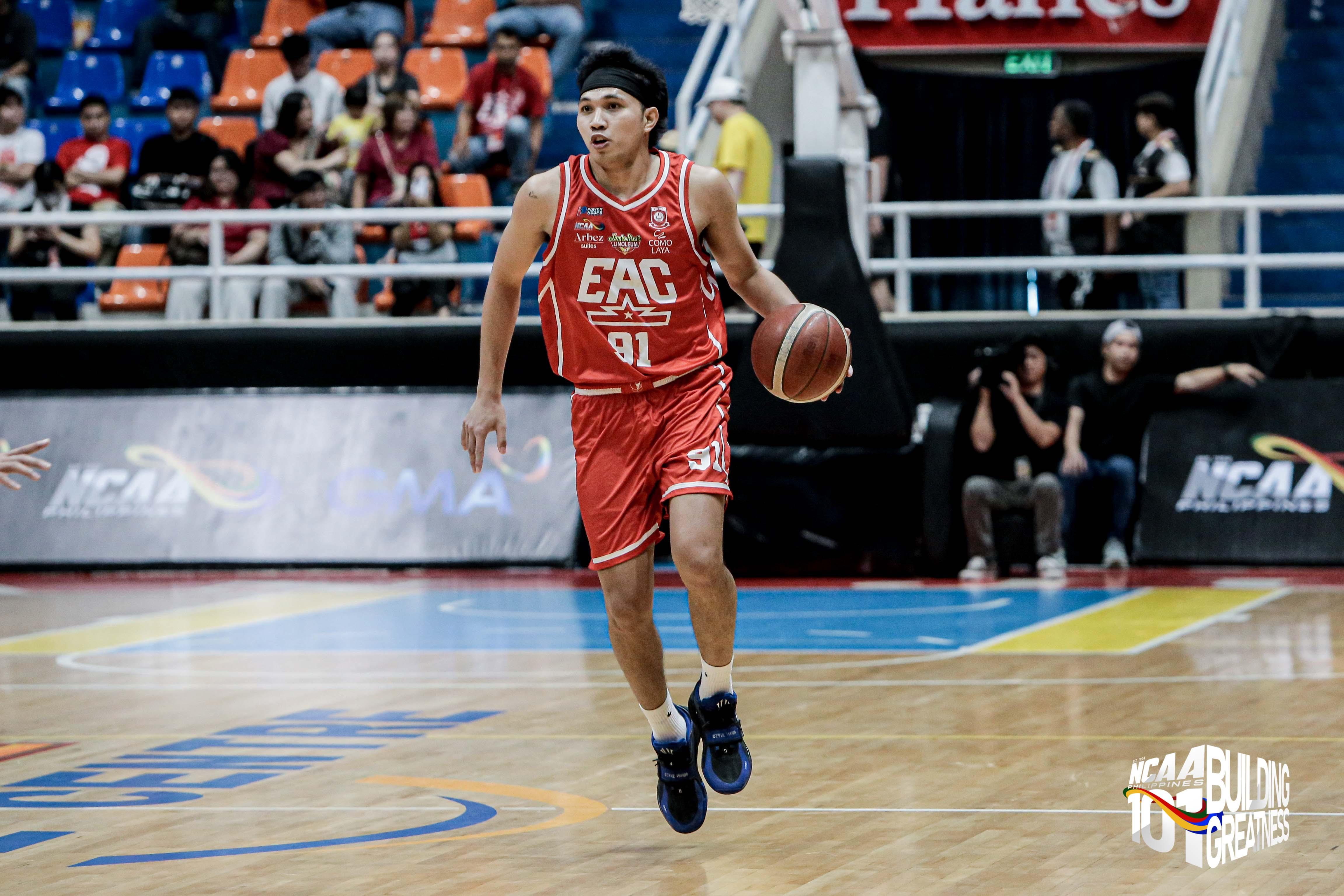 NCAA: Family"s presence motivated Wilmar Oftana in EAC win vs Arellano