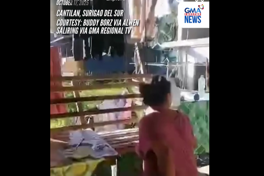 Damaged house, schools reported so far due to Surigao del Norte earthquake