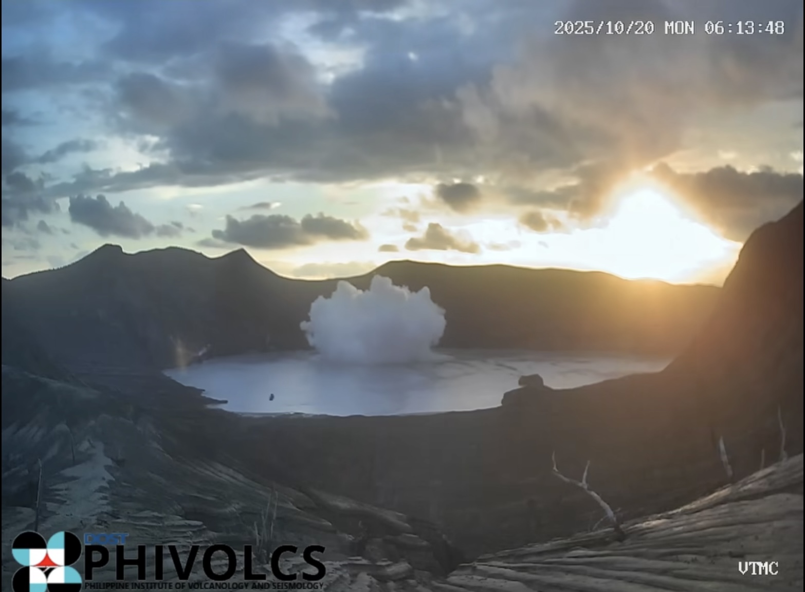 Taal Volcano had minor phreatomagmatic eruption —PHIVOLCS