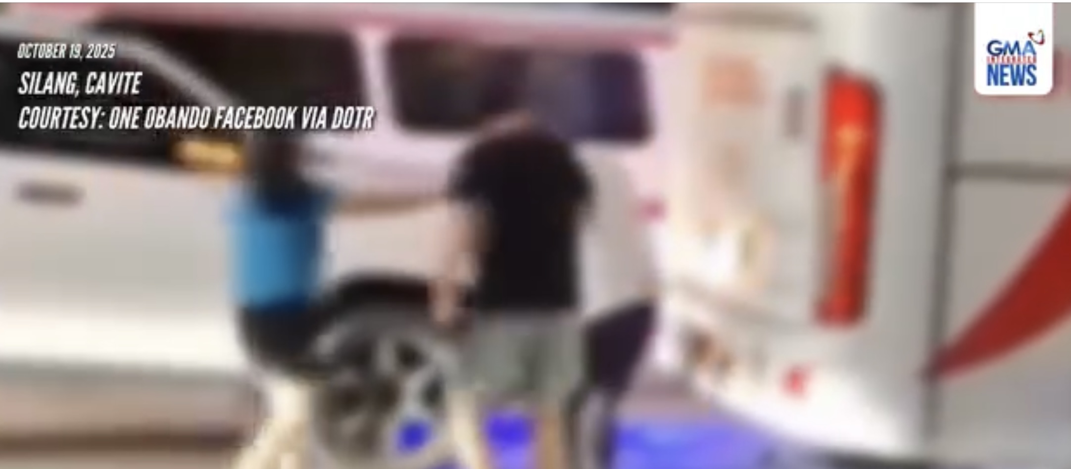 DOTr temporarily suspends license of SUV driver over Cavite altercation