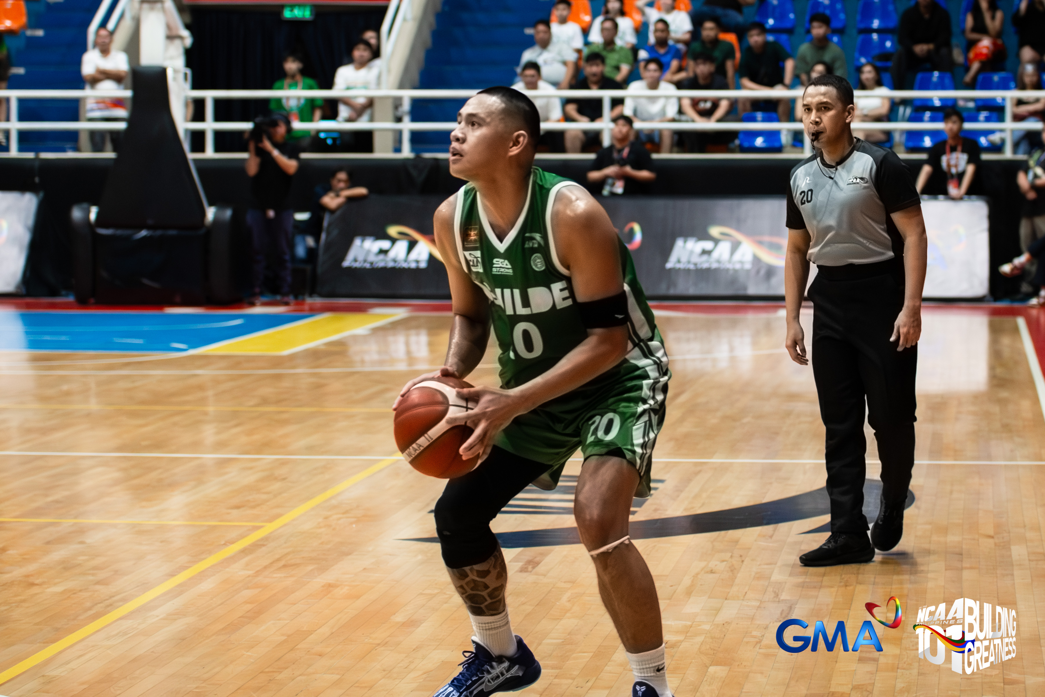 Justine Sanchez Benilde NCAA Season 101