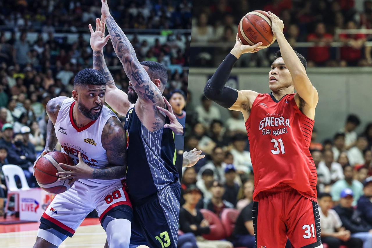 PBA: Maverick Ahanmisi and Aljon Mariano Ginebra
