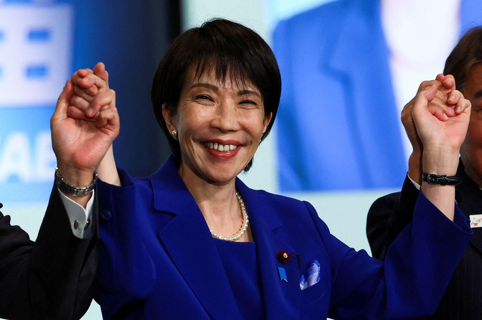 Nationalist Sanae Takaichi set to be Japan's first female premier