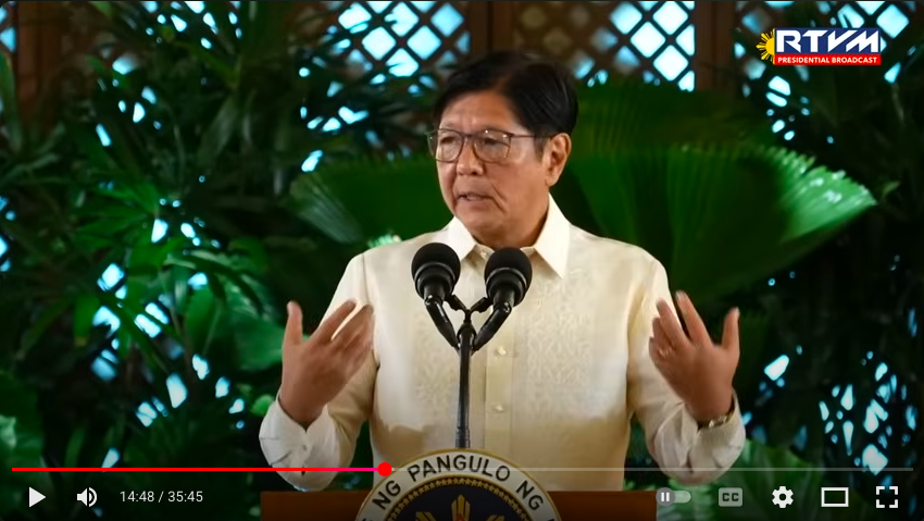 Marcos: Bicam on budget will be livestreamed