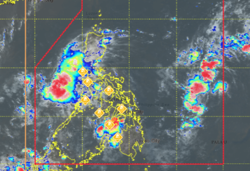LPA east of Catanduanes now tropical depression Paolo