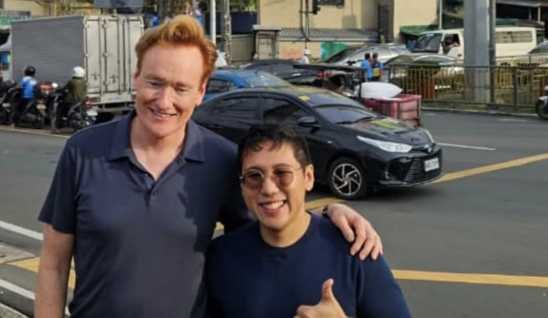 This guy might have the best Conan O’Brien-in-Manila story yet