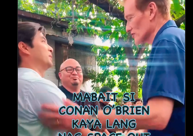Joross Gamboa shares hilarious interaction with Conan O'Brien