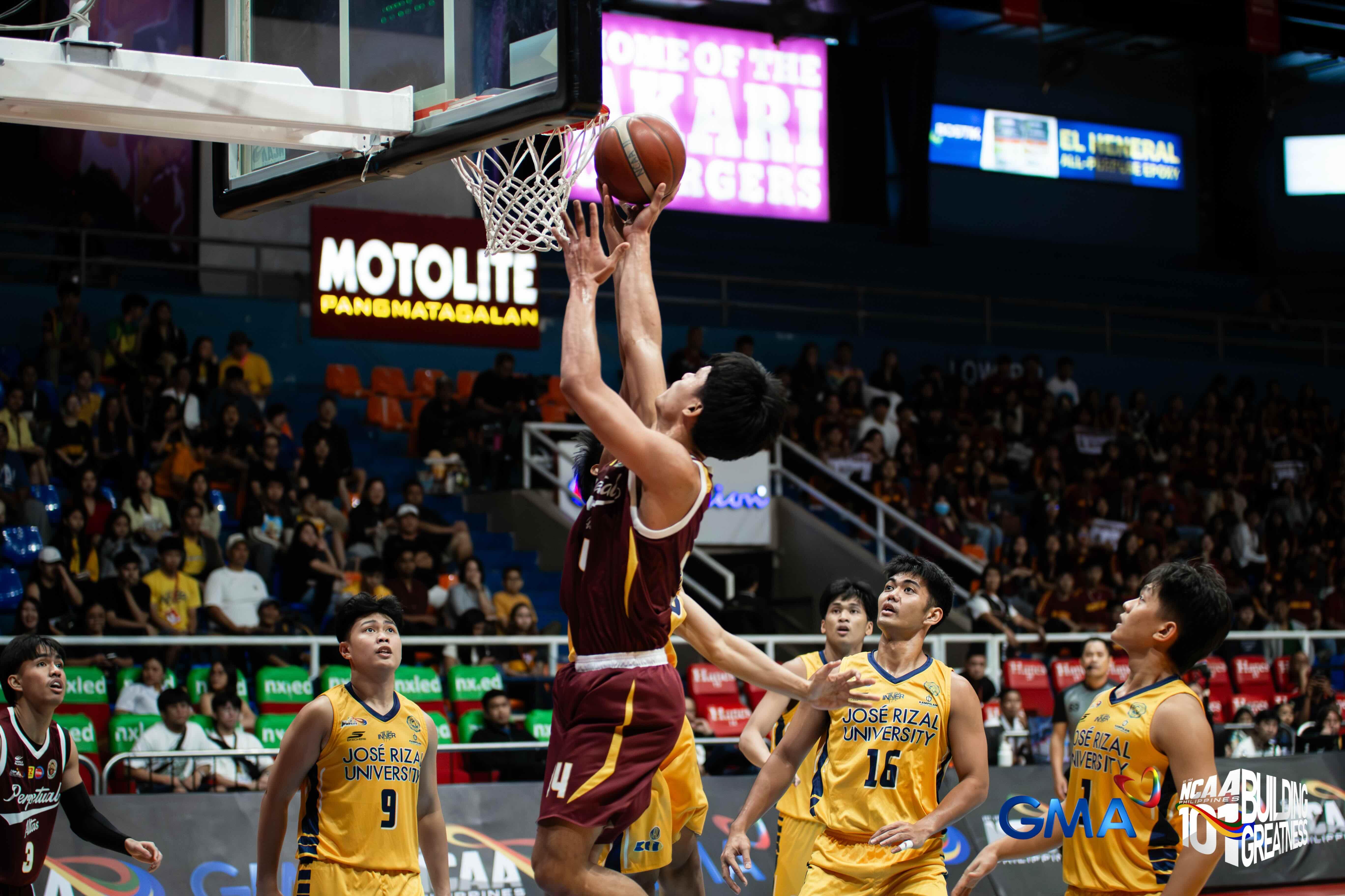 NCAA: John Abis delivers as Perpetual dodges JRU upset for bounce back win