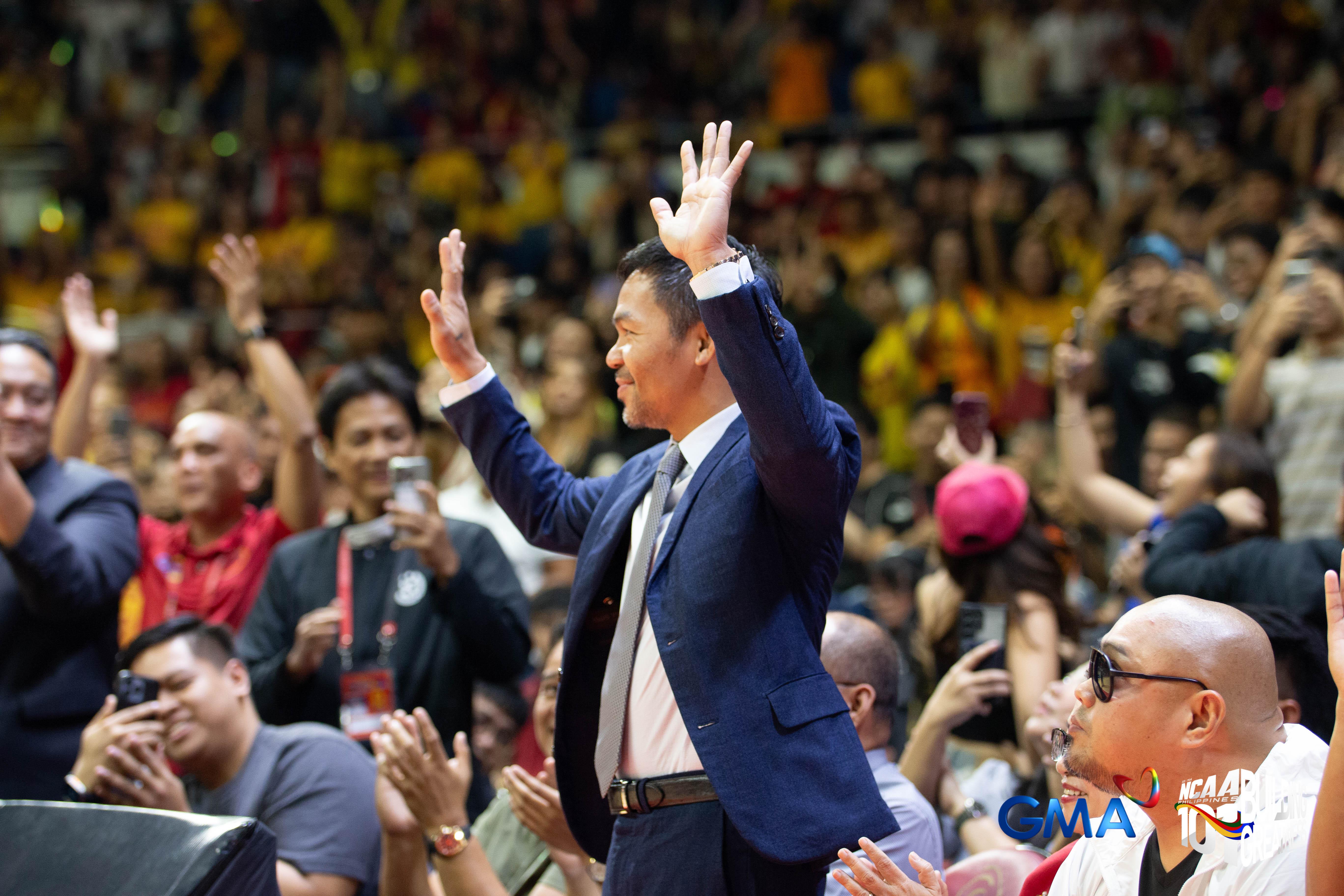 Manny Pacquiao in NCAA Season 101