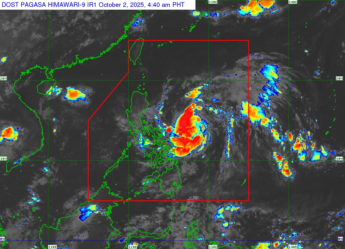 Paolo now a tropical storm; 22 areas under Signal No. 1